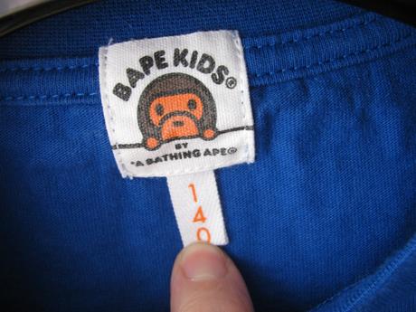Chlapecké bavlněné tričko bape kids, 134