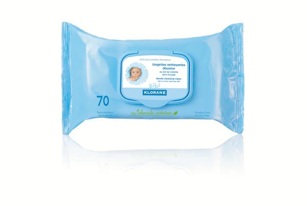 Soutěžte s Klorane Bébé o Jemné čisticí ubrousky!