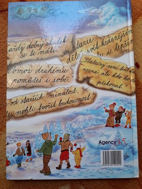 Knížka zachraňte ježíškův svět,