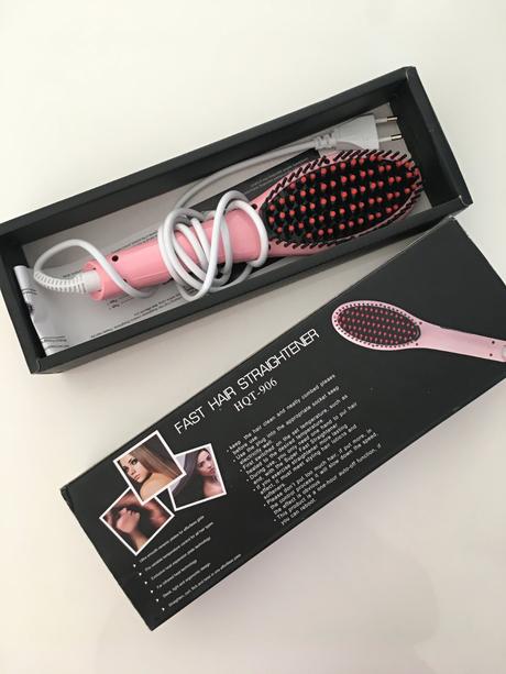 Žehlička na vlasy - hřeben,