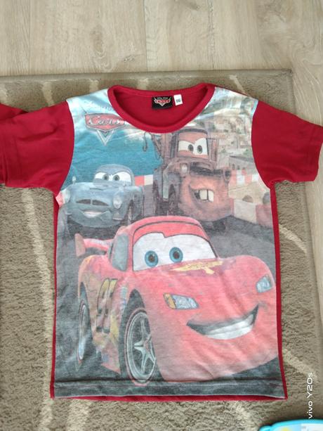 2 trička cars, disney,116