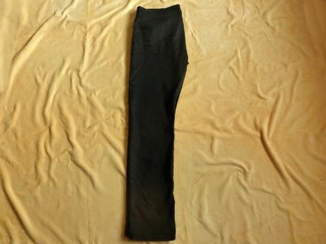 Černé pánské slim fit kalhoty džíny jeansy celio, m