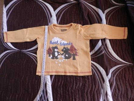 Triko dlouhý rukáv medvědi, lupilu,74