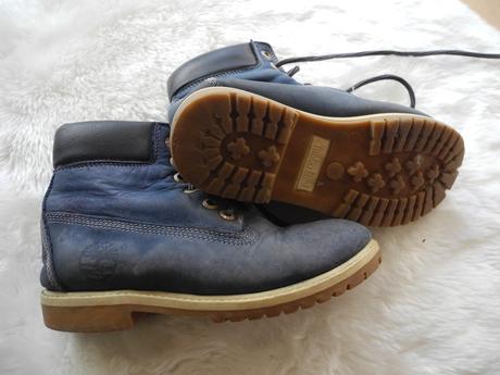 Boty kožené, timberland,36