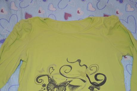 164 triko dlouhý rukáv se třpytkami, 164