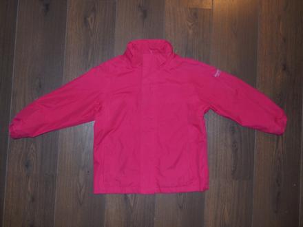 Fuchsiová nepromok.bunda - vel.122, regatta,122