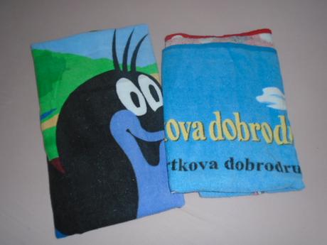Plážová osuška krteček 2ks,