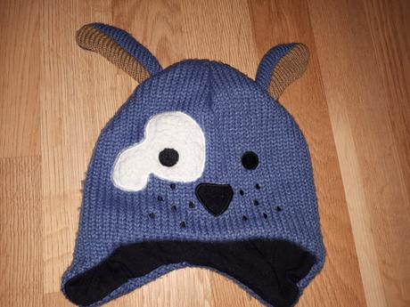 Zimní čepice s pejskem vel. 80, tu,80