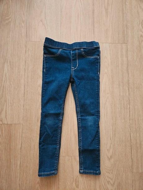 Džínové jegíny h&m, vel. 104, h&m,104