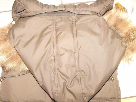 Krátka zateplená vesta s kapucňou, 164