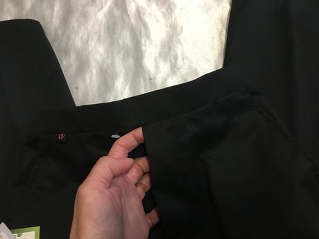 Vel. 146 černé společenské kalhoty, 146