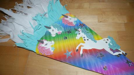 Kornout s konickem na 1.den skoly - 1. trida,