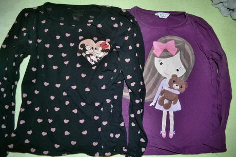 2x dívčí tričko v.122, disney,122