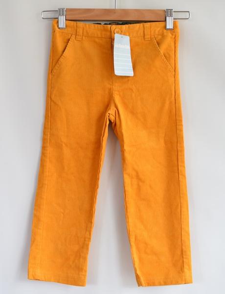 Kalhoty manšestrové vel. 4 - 5 let, 110