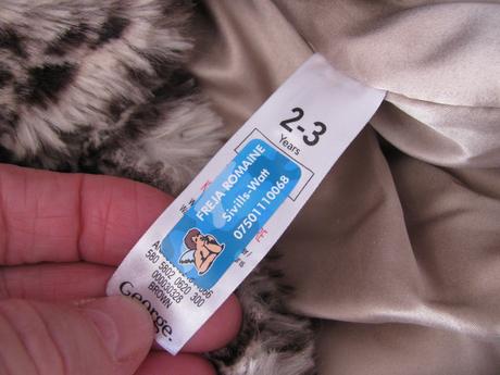 Kožešinová bunda, kabátek, george,98