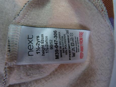 Next mikinové šaty vel. 92, next,92