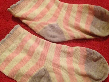 Dívčí ponožky proužky, 20