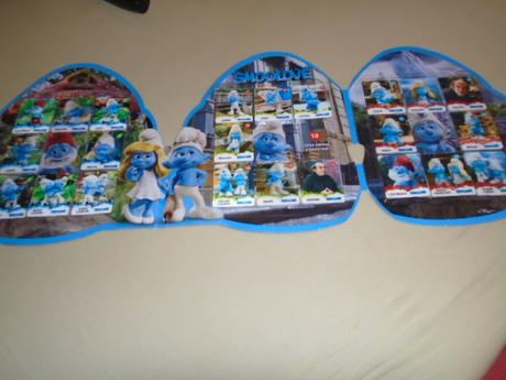 Šmoulové kartičky měnivé,