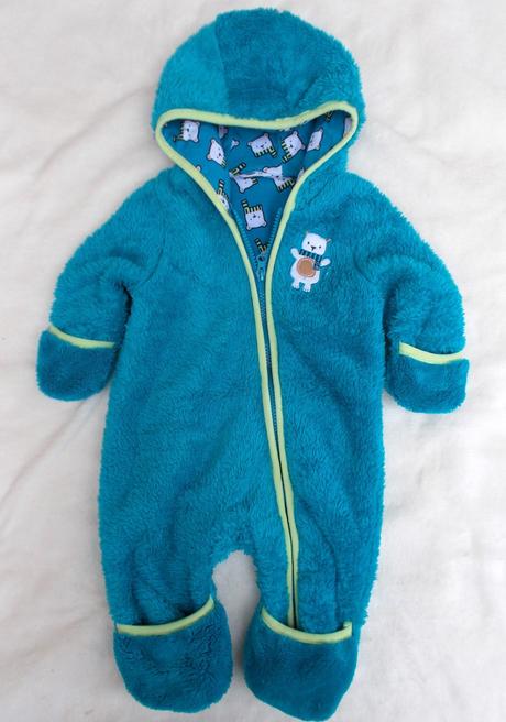 Zimní chlupatková kombinéza, overal, pepco,68
