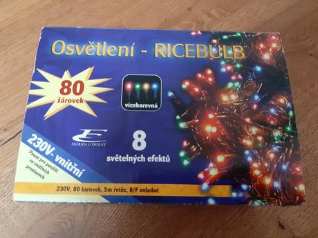 Světýlka na stromeček., 