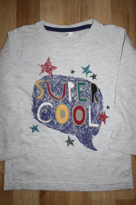 Šedé tričko s potiskem, pepco,110