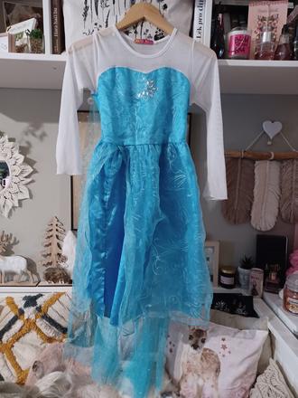 Kostým elsa elza ledové království, 