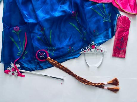 An24/ kostým anna frozen - v.7/8 let,