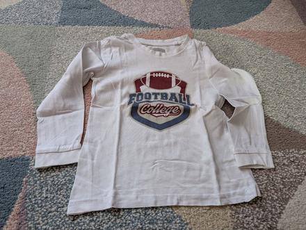 Tričko s dlouhým rukávem, lupilu,98