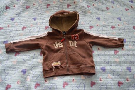 Teplejší mikina, bavlněná bundička, minoti,92