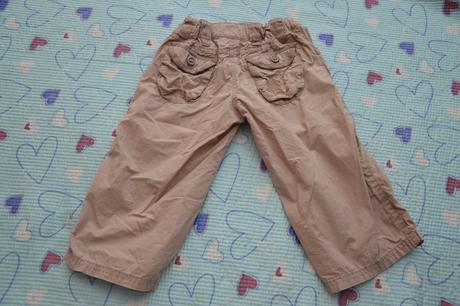 Plátěné kraťasy na donošení, regulace v pase, next,128