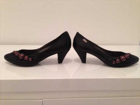 Botky na podpatku a sukne mango vel.38, 36