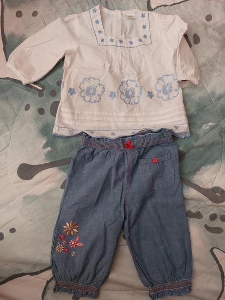 Blůzka a kalhoty, f&f,74