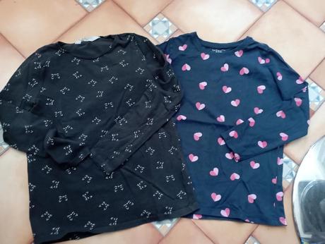 2x tričko - 134, 134