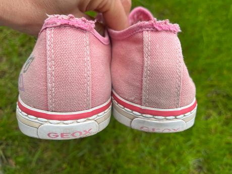 Růžové tenisky geox respira vel.36 uk3 us4 sneaker, geox,36