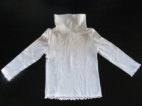 Dívčí rolák c&a bílý, vel. 92, c&a,92