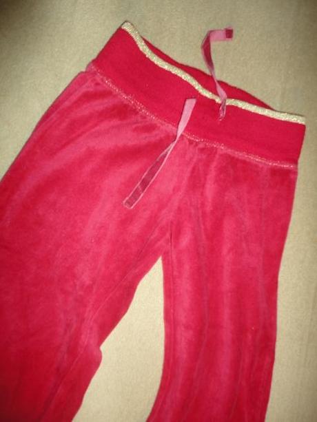 Sametové tepláky girl2girl, vel. 2-3 roky, girl2girl,98