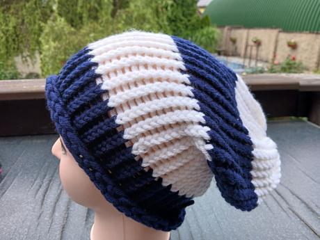 Pletené spadlé čepice (různé barvy), 36 - xxxl