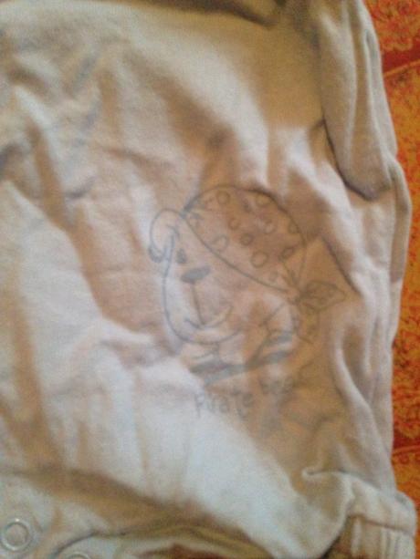 Letní overal medvídek pirátem vel. 62 - 68, 62