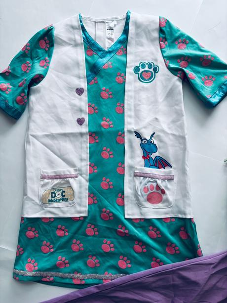 An19/ kostým doktrotka plyšáková - v.7/8 let, 