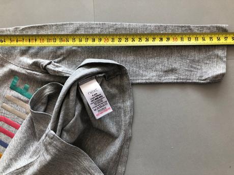 Šedé triko next unisex nápis unique vel.104cm,4rok, next,104