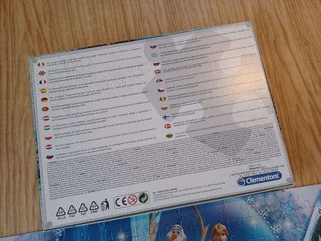 Puzzle ledové království panorama, 