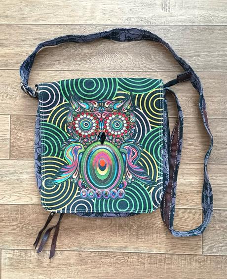 Kabelka se sovou - 27x30 cm, 