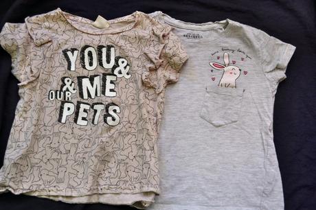 2x dívčí tričko zara 104-110,bavlna, zara,104