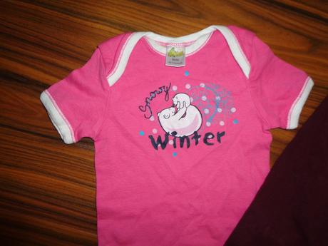 Krásné růžové tričko s ledními medvídky, 86