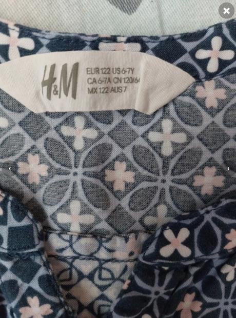 Letní overal, h&m,122