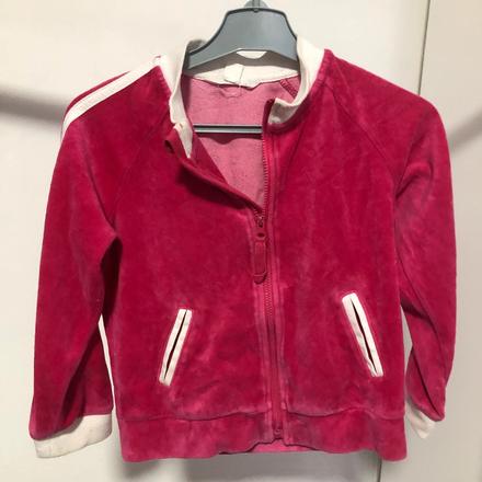 Froté malinová mikina, 110