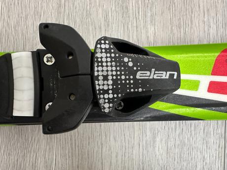 Set dětské lyže elan 110 + vak + hůlky, elan,110-119 cm