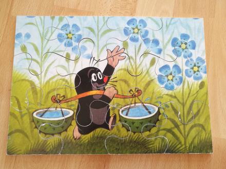 Puzzle & skládačka krteček, 