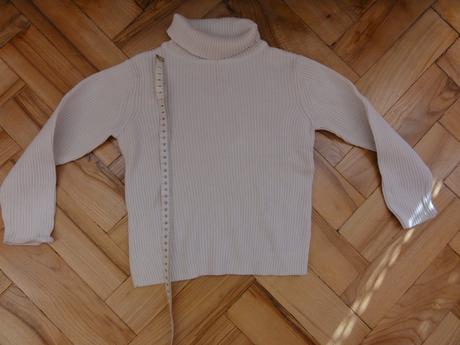 Bílý rolák v. 98-104, 3-4 roky, george,98