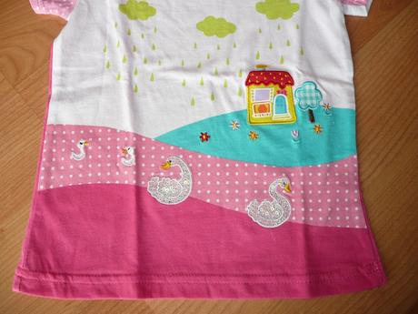 Dívčí letní tričko vel.104-110, nové, 104 / 110